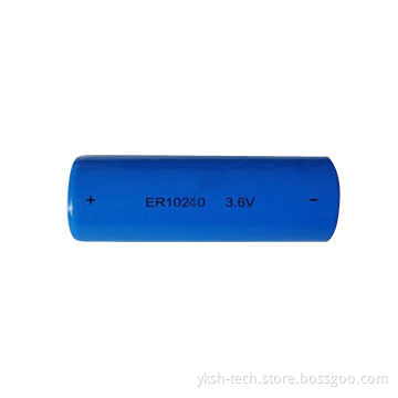 3.6V ER Lithium Battery with 400mAh Rated Capacity and -55 to 85°C Operating Temperature RangeNew